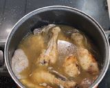 Foto del paso 7 de la receta: Muslos de pollo con setas de pie azul