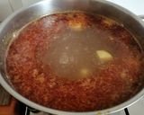 Savanyú krumplileves gazdagon recept fázis 1 fotója
