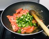 A picture of step 4 of Coconut cream green grams (pojo).