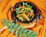 A picture of step 6 of Bhindi do pyaza 😋😋😋😋🥰❤️.