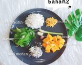 Foto langkah ke 1 dari resep Bubur Manado Teri Medan Untuk Mpasi 4 Bintang.