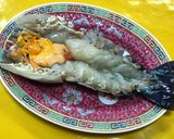 รูปขั้นตอนการทำที่ 1 ของ กุ้งแม่น้ำนึ่งซอสกระเทียม