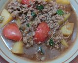 Foto langkah ke 5 dari resep Semur Daging Giling.