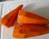 Foto del paso 2 de la receta: Cintas de zanahoria y calabacín amarillo...😜🥒🥕🍝🍜🥗🥙