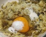 Hình bước làm 2 của món Bánh 2 lớp Khoai lang Chuối nướng Eat clean