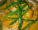 Foto del paso 6 de la receta: Langostinos con mix de curry y fideos de judías verdes
