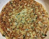 Foto del paso 4 de la receta: Tortilla de merluza con tostadas y crema de morrón