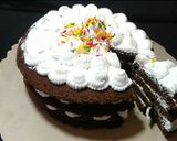Foto langkah ke 11 dari resep Cake teflon chocolatos tanpa mixer.