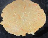 A picture of step 3 of Lauki paratha.