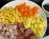 Hình bước làm 2 của món Cơm lười cho ngày bận rộn