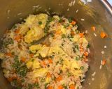A picture of step 14 of Instant Pot Hibachi Fried Rice.