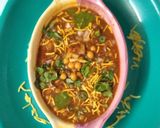 A picture of step 12 of Ghughni Chaat.