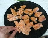 Foto langkah ke 3 dari resep Salmon Mentai Rice Bowl.