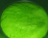 Foto langkah ke 3 dari resep Roti Kasur Pandan.