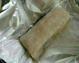 A picture of step 2 of Vickys Baked Fish with Parsley Cream Sauce, GF DF EF SF NF.