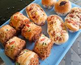 Foto langkah ke 4 dari resep Floss roll abon.