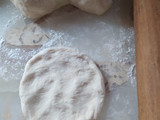 Pan Pita o Figaza Árabe en Sartén