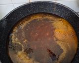 Gambar langkah 2 resipi Kek Gula Hangus / Sarang Semut.