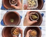 A picture of step 1 of Appetizer Recipe • Pork & Shrimp Peanut Dipping Sauce •Thai Style Appetizer.