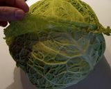 Töltött kelkáposzta gerslivel - diétás recept fázis 1 fotója