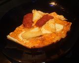 Foto del paso 10 de la receta Pizza con chorizo y piña