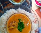 A picture of step 1 of Daal with simple rice.