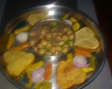 A picture of step 6 of Valentine special methi and moong dal puri.
