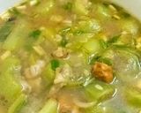 Hình bước làm 4 của món Canh mướp nấu tép lạc rang