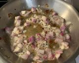 A picture of step 5 of Quiche Lorraine (Bacon and Gruyère Tart).