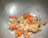 A picture of step 3 of Bengali Recipes Dhanya Patta Aar Kacha Lonka Rui Mach.
