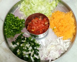 સેઝવાન ફ્રાઇડ રાઈસ (Schezwan Fried rice recipe in Gujarati) રેસીપી સ્ટેપ1ફોટો