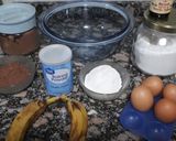 Foto del paso 1 de la receta: Hot cake de cacao amargo, sin azúcar y sin gluten
