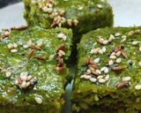 A picture of step 2 of Sprout dhokla.