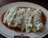 A picture of step 4 of Rotisserie Chicken Enchiladas.