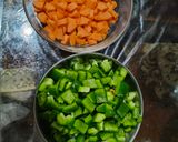 A picture of step 2 of Lemongrass rice.