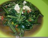 Foto langkah ke 4 dari resep Tumis Kangkung Belacan.