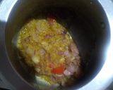 A picture of step 4 of Rajma rice.
