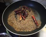 A picture of step 1 of Tomato Rasam.