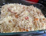 A picture of step 5 of Seafood Lasagna.