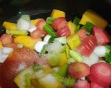 A picture of step 1 of Pumpkin and Carrot Soup.