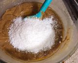 A picture of step 2 of Biscoff fudge.