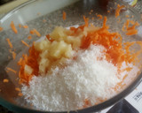 Foto del paso 2 de la receta: Bizcocho de Zanahoria, Piña y Coco