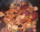 বিট গাজরের মিশেল তরকারি (beet gajarer mishel tarkari recipe in Bengali) রেসিপি ধাপ - 3 ছবি