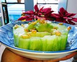 Hình bước làm 1 của món Dưa gang dằm sữa
