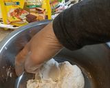 Foto langkah ke 2 dari resep Bakpao Pandan Isi Coklat.