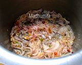 A picture of step 3 of Veg Chowmein.