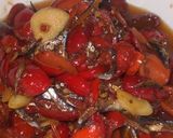 Foto langkah ke 3 dari resep Tumis kulit melinjo teri.