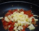 A picture of step 5 of Cabbage Sabzi.