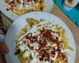 Foto del paso 4 de la receta: Patatas con queso bacon y salsa ranchera