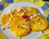 A picture of step 6 of Stuffed Mango Ice cream Kulfi.